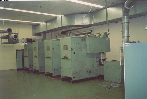 FIBER CONTROLS 36" Blend Line, 3 hoppers,